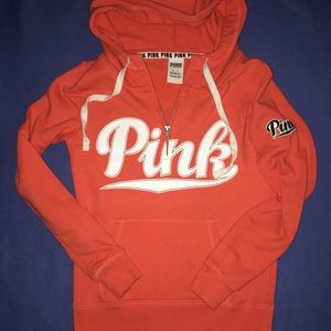 🎀PINK🎀 Quarter Zip Hoodie